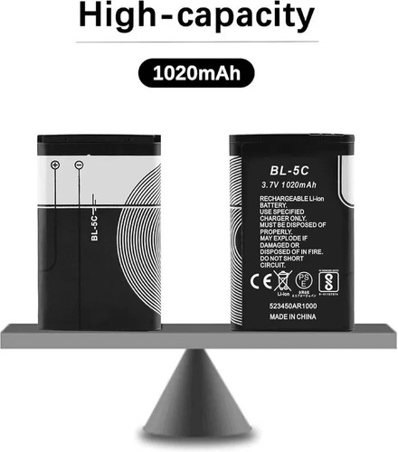 Batteria 1020mah per - bl-5c,