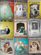 1926 Vintage Sheet Music BUY 2