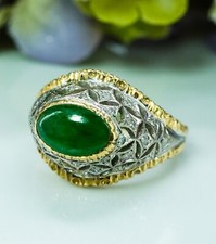 Anello Vintage Giadeite Giada