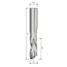 Fresa elicoidale legno
