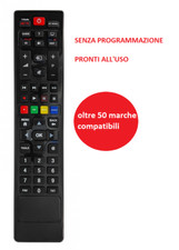 telecomando ricambio TV televisore GRUNDING THOMSON TELEFUNKEN SAMSUNG SONY SKY