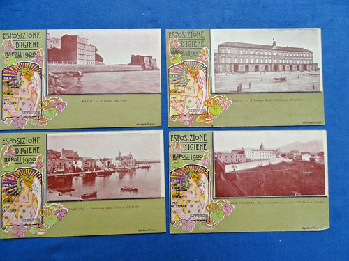Lotto cartoline esposizione - lotto, cartoline-esposizione