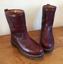 Paire de bottes fourrées PARABOOT taille 9 UK 43 EU chaussures chasse Weston