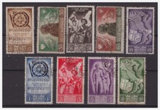 CORPO POLACCO 1946  -  SOCCORSO DI GUERRA  SERIE USATA