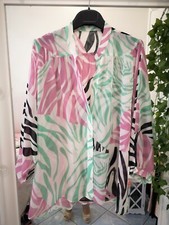 Camicia Animal Print  Zara Tg Unica Veste Oversize Primavera Estate Boho Chic