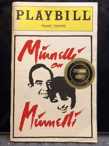 Opening night playbills with - opening,