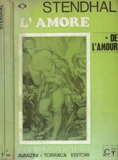 De L'amour- L'amore. . Stendhal. 1968. I ED..