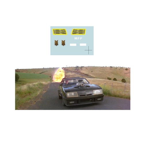 Adesivo mad max interceptor - adesivo,