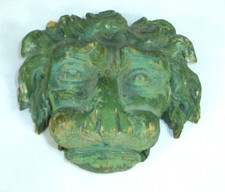 Testa Di Leone In Legno Italia