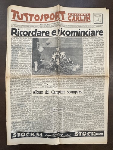 Tuttosport maggio 1949 - tuttosport,