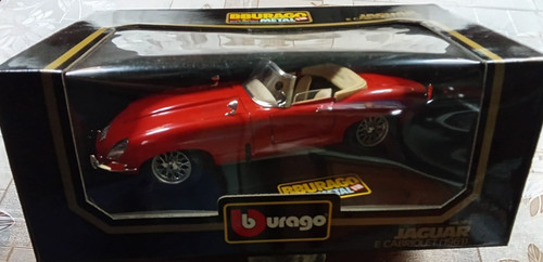 Bburago jaguar e cabriolet - bburago,