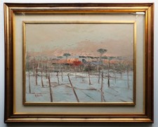 Olio su tela – Paesaggio