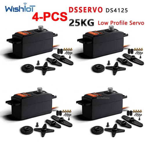4pcs ds4125 servo basso - 4pcs,