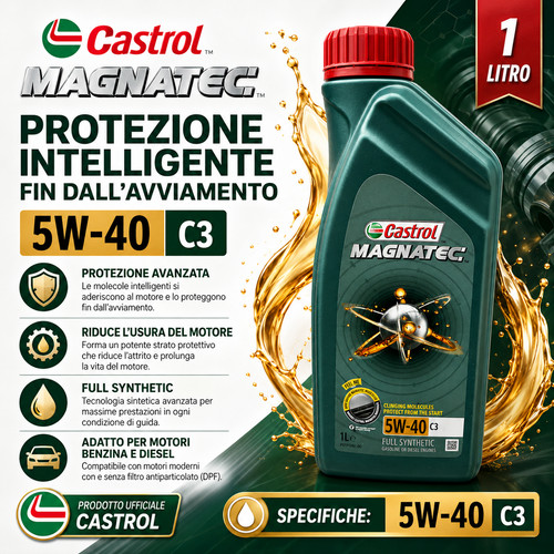 Castrol magnatec c3 - c3, olio