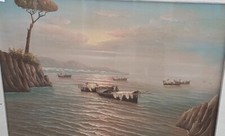 grande quadro olio su tela