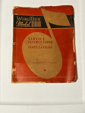 MANUALE JUKEBOX WURLITZER 1100