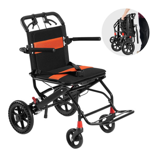 Sedia rotelle pieghevole - sedia, a