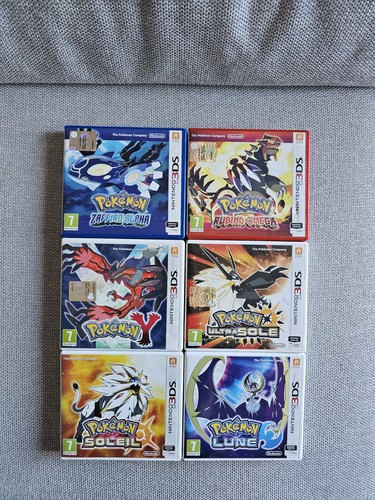 Lotto nintendo 3ds pokemon - 3ds,