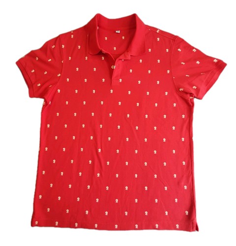 Polo uniqlo rossa - rossa, taglia