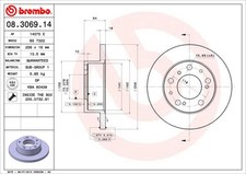 Coppia dischi freno brembo - dischi,