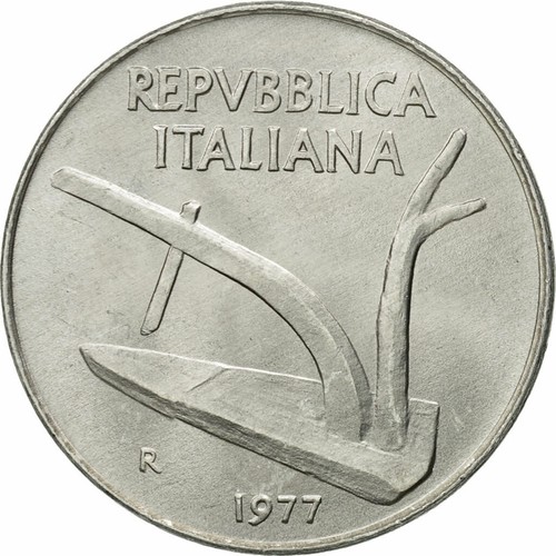 434811 moneta italia - moneta,, 10