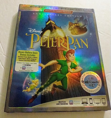 Disney peter pan blu ray - -, blu-ray