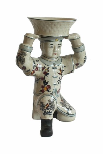 Statua cinese ceramica - statua,