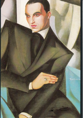 Cartolina tamara lempicka - tamara, de