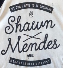 T-shirt Shawn Mendes musica