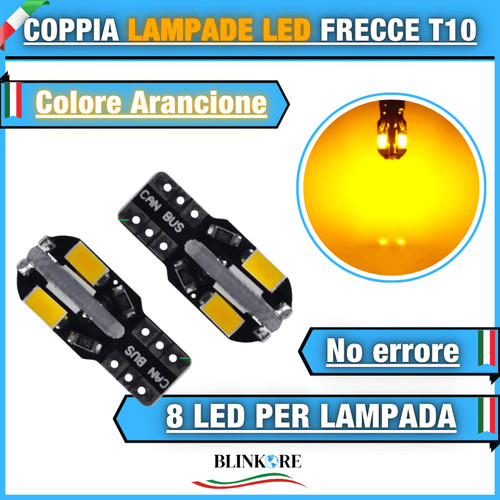 Coppia lampade t10 w5w wy5w - lampade,