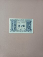BANCONOTA 2 LIRE 14/11/1939