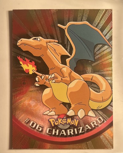 Topps pokemon charizard - pokemon, #06