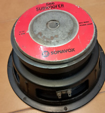 SUBWOOFER SONAVOX 300 WATT 4 OHM DOPPIA BOBINA 25 CM 10 POLLICI, USATO FUNZIONAN
