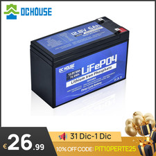 12V 6Ah LiFePO4 3000 volte