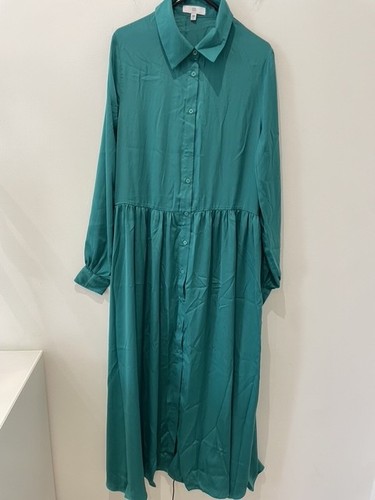 Abito camicia midaxi raso - camicia,