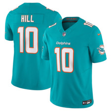 Uomo Dolphins #10 Tyreek Hill