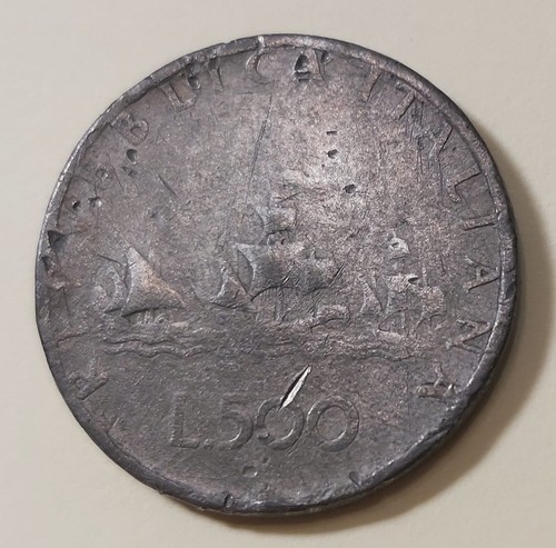 500 lire caravelle falso - 500,