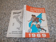ALMANACCO ILLUSTRATO DEL CALCIO 1969 CARCANO ORIGINALE BELLO PERFETTO CALCIATORI
