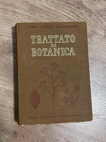 Libro trattato botanica - libro, di
