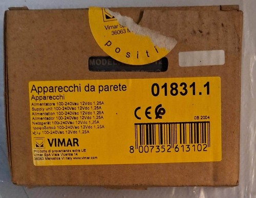 Vimar 01831 alimentatore - 01831.1,