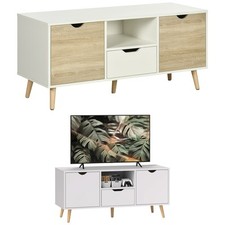 HOMCOM Mobile Porta TV Moderno