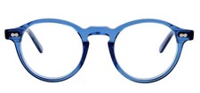 $340 MOSCOT Miltzen 46 mm blu