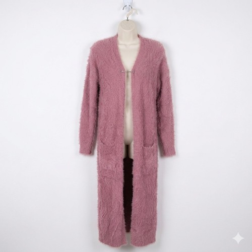 Maglione cardigan lungo