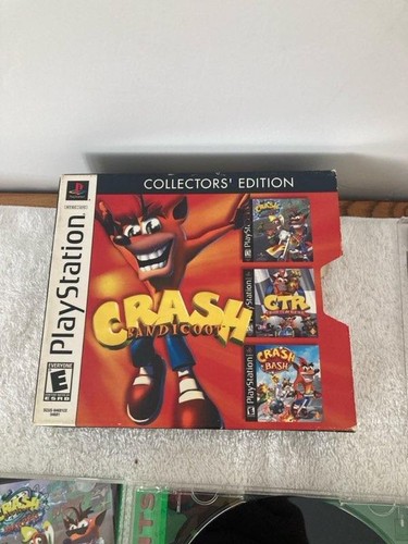 Play station crash - play, bandicoot
