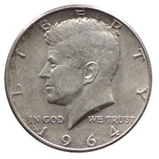 1/2 DOLLAR 1964 ETATS UNIS /
