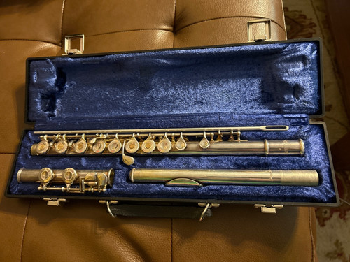 Flauto vintage selmer argento - vintage,