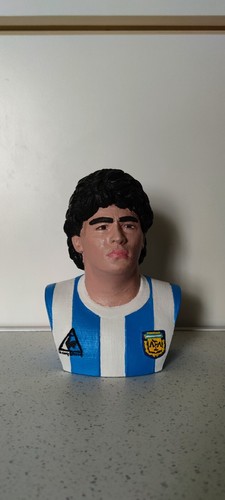Busto diego armando maradona - busto,