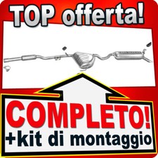 Scarico Completo per FIAT BRAVA / BRAVO (182) 1.2 Marmitta