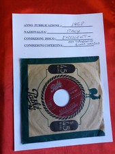 DISCO 45 GIRI - RENATO CAROSONE E IL SUO QUARTETTO . Guaglione - 1958