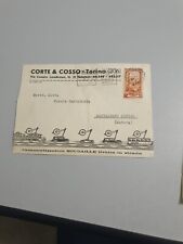 Busta Officine Corte & Cosso-Torino, Auto E Autotreni Originale 1952